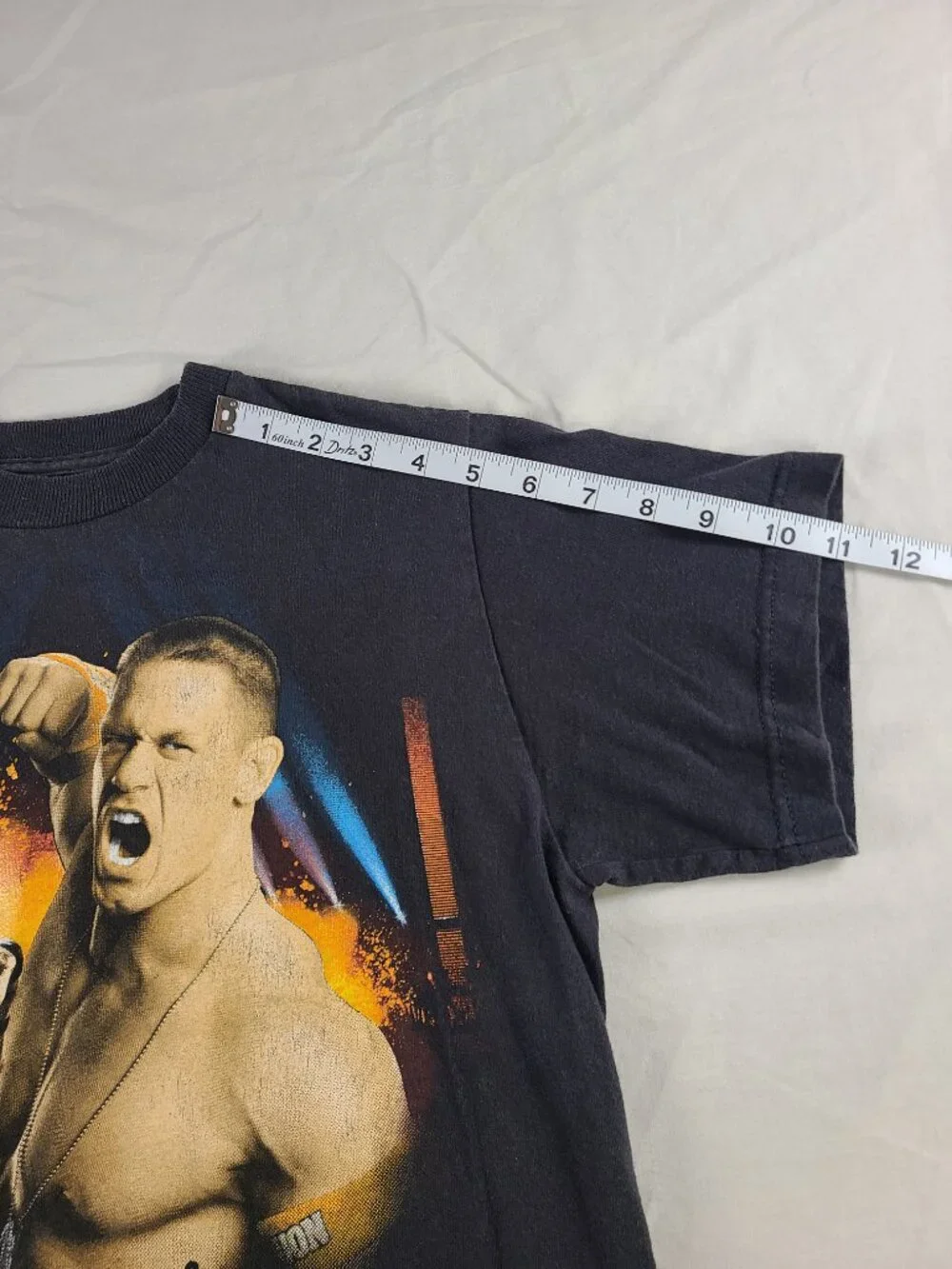 Hybrid WWE Tee Shirt With John Cena Boys 18/20 Black